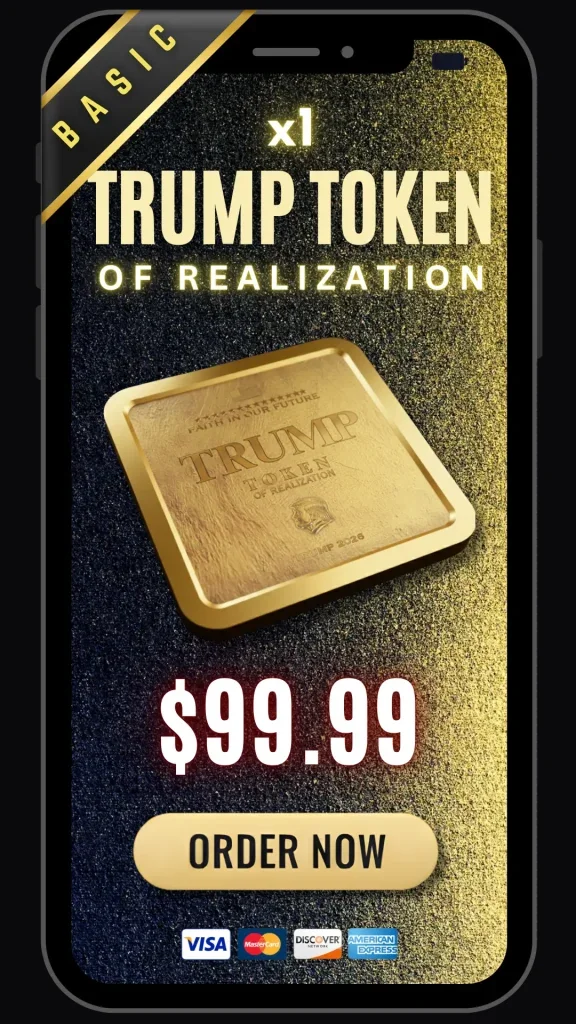 Trump Token of Realization single token package $99.99